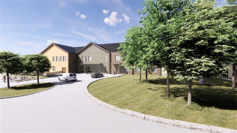 Nye Vestskogen barnehage - Klikk for stort bilde