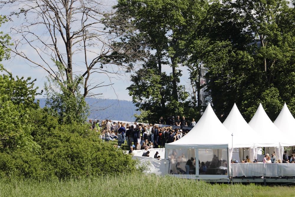 Festivalområdet på Karljohansvern. - Klikk for stort bilde