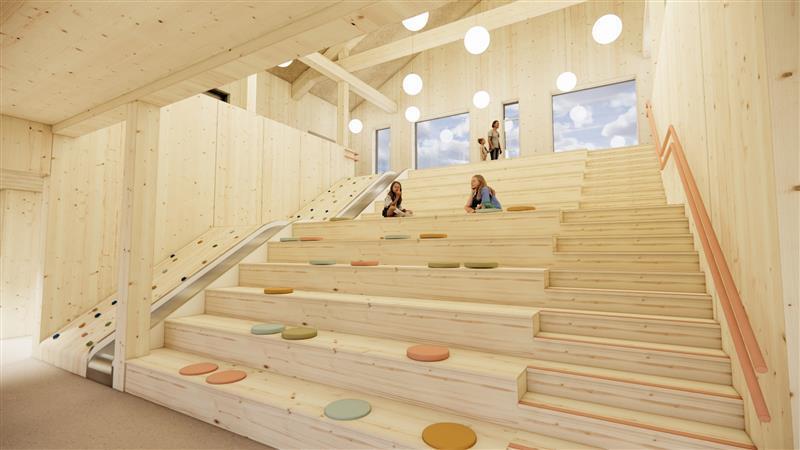 Nye Vestskogen barnehage - Klikk for stort bilde