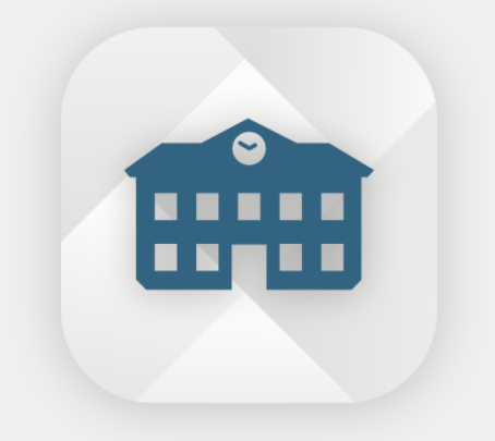 Bilde av en skole som er logo for appen IST Home. - Klikk for stort bilde