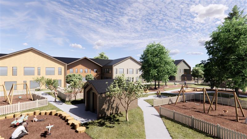 Nye Vestskogen barnehage - Klikk for stort bilde