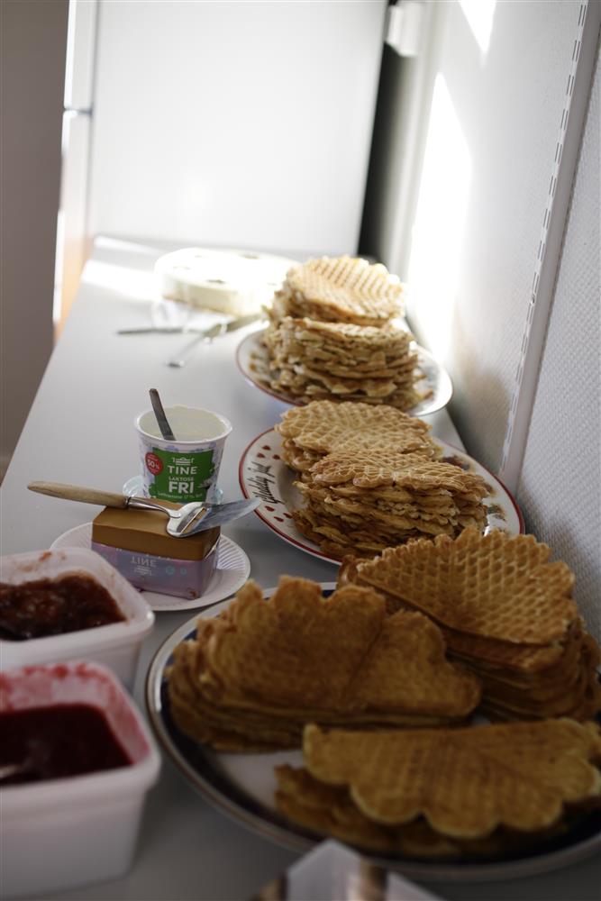 Vafler.  - Klikk for stort bilde