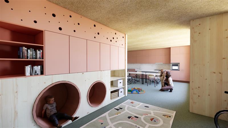 Nye Vestskogen barnehage - Klikk for stort bilde