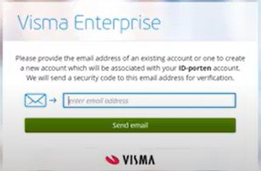 Skjermbilde av Visma Enterprise Plus. - Klikk for stort bilde