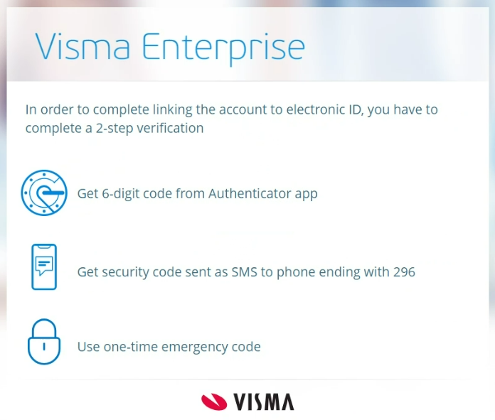 Skjermbilde av Visma Enterprise Plus. - Klikk for stort bilde